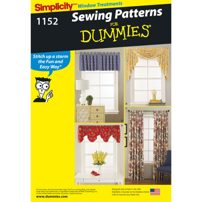 Simplicity Window Treatments 1152 - Sewing Pattern