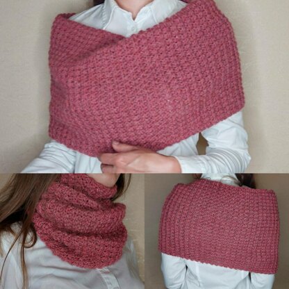 Cowl crochet pattern