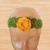 Crochet flower headband