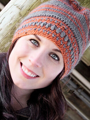 Crochet Brim Hat in Knit One Crochet Too Brae Tweed - 2172