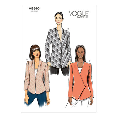 Vogue Misses' Jacket V8910 - Sewing Pattern