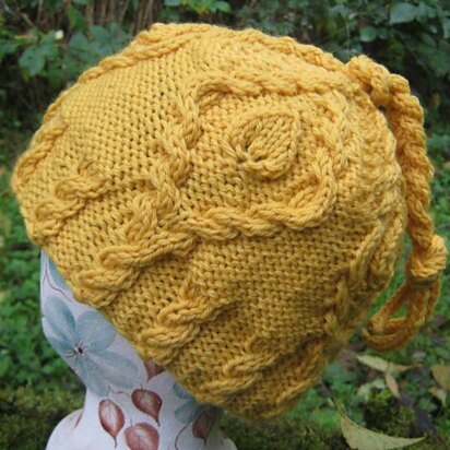 Honeydrop Hat - knitting pattern