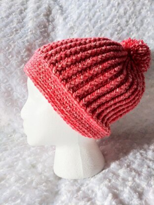 Easy Ribbed Beanie