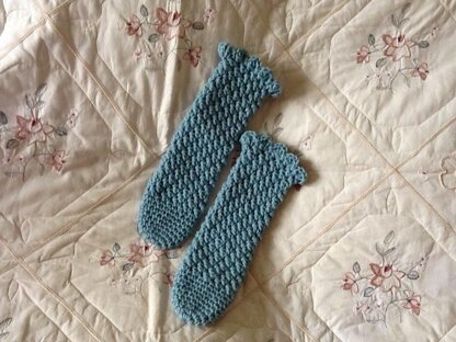 Little Tinkerbell Crocheted Stockings