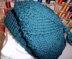 Purl Twist Knot Slouchy Hat