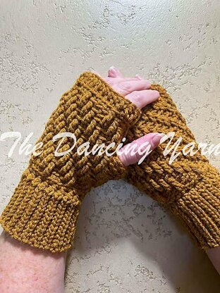 Whispering Wind Fingerless Gloves