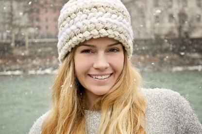 Braided Puff Hat