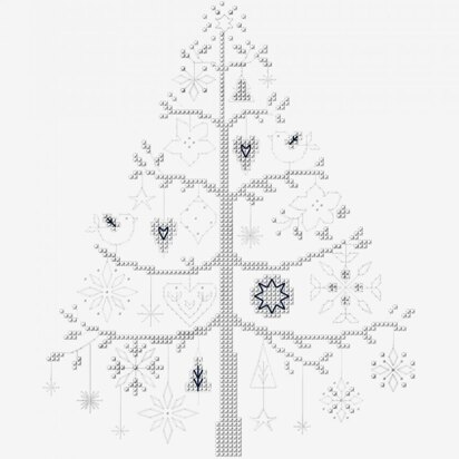 DMC Scandinavian Fir Tree - PAT1425 - Downloadable PDF