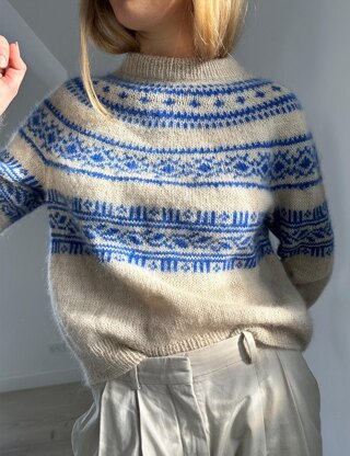Porcel Yoke Knitting Pattern