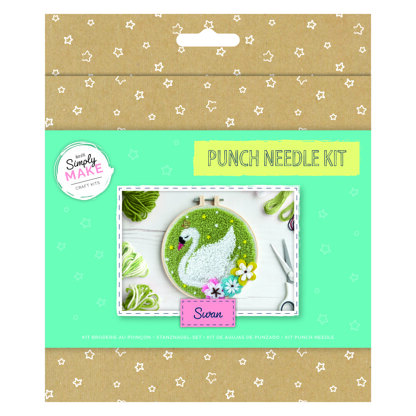 Simply Make Punch Needle Swan Punch Needle Kit