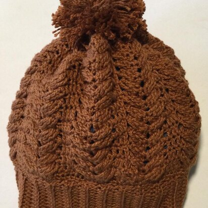 Braided Cable Link Hat