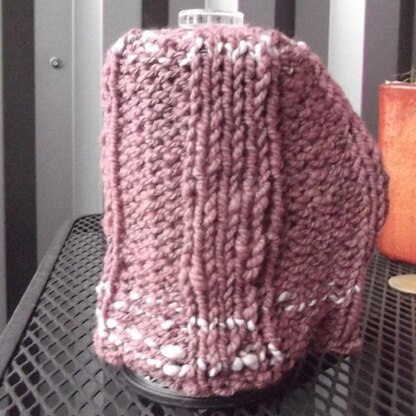 Ribbed French Press Cozy