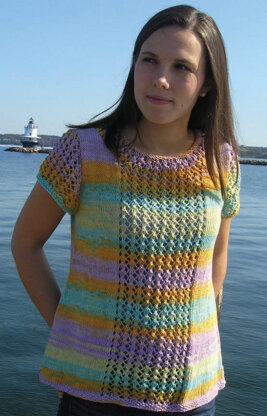 Key Largo Tunic in Knit One Crochet Too Ty-Dy - 1896 - Downloadable PDF