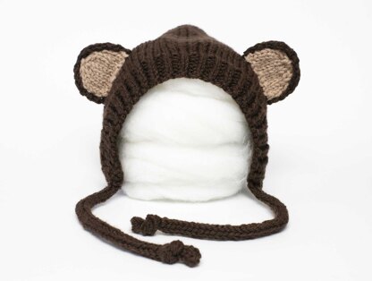 Bear Ears Pixie Bonnet