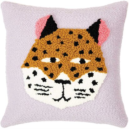 Rico Punch Needle - Leopard Cushion - 40cm x 40cm