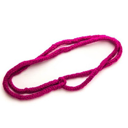 I-cord Sailors Knot Headband