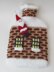 Christmas House Hot Water Bottle Cover