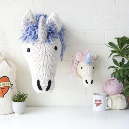 Unicorn Faux Taxidermy Head