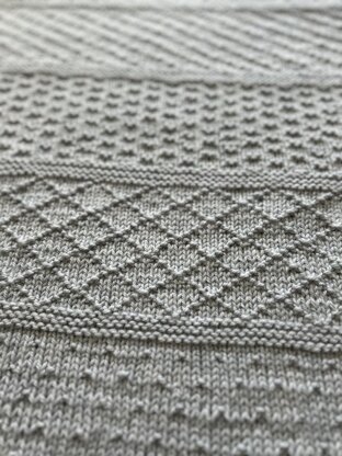Simple Knit / Purl Blanket