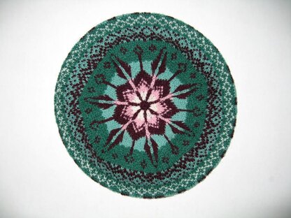 Fair Isle Flower Tam