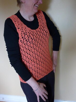 Mango Flip Lace Crochet Top