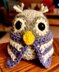 Amigurumi Crochet Owl in a Towel