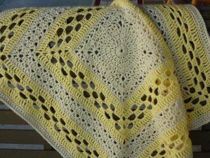 Medallion Crochet Baby Blanket