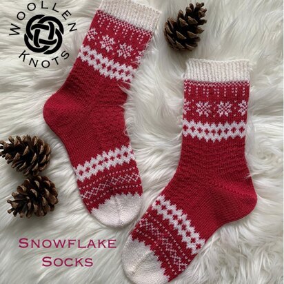 Snowflake Socks