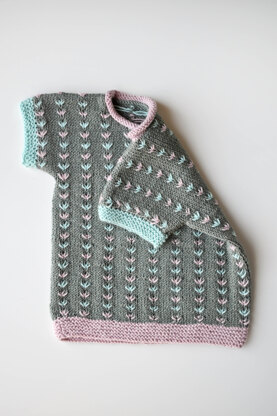 Floret Tee in Universal Yarn Wool Pop PDF