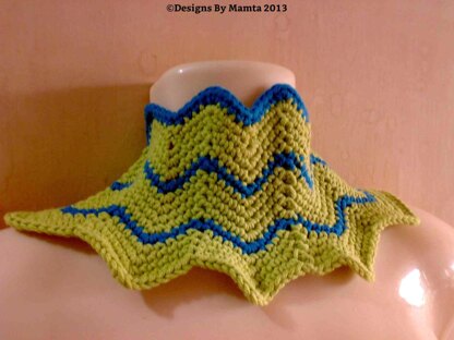 Cold Moon Waves | Crochet Cowl Pattern