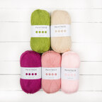 Paintbox Yarns Simply DK 5 Ball Color Pack Designer Picks - Summer Garden by Kate Eastwood