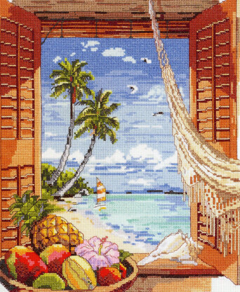 Tropical Vacation Window - PDF