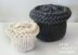 Chunky Knit Lidded Baskets (homdec012)