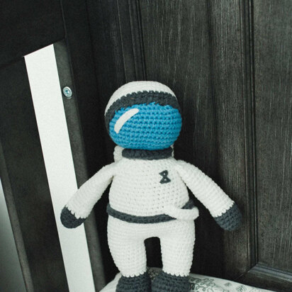 Astronaut Amigurumi in Lion Brand Feels Like Butta - M20412 FB - Downloadable PDF