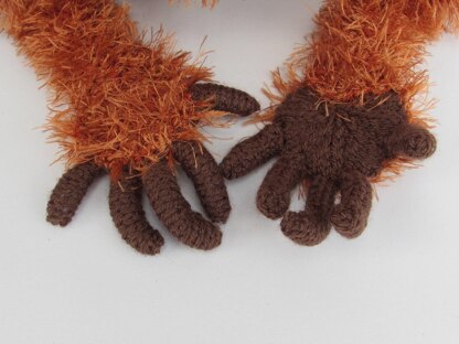 Orangutan Soft Toy Knitting Pattern