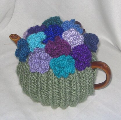 Coral Flower Tea Cosy