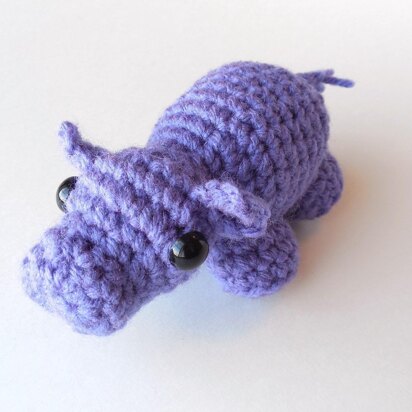 Tiny/Mini Hippo Amigurumi/Plush Toy