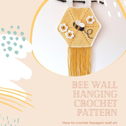 Bee my baby wall hanging