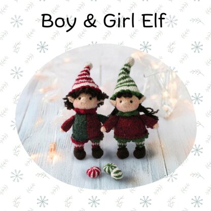 Boy and Girl Elf