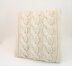 H01 Pillow Cover Chunky Cable