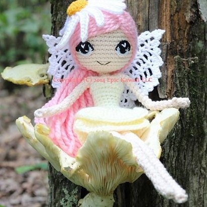 Althaena the Summer Fairy Amigurumi Doll