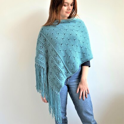 Sea Sparkle Poncho/Wrap