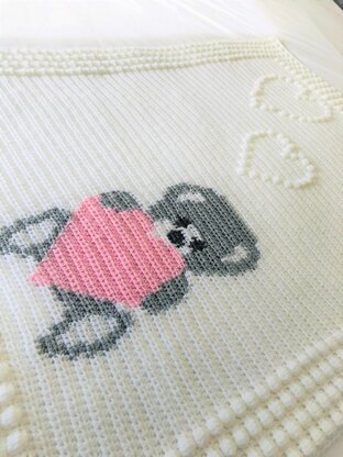 TEDDYBEAR BABY BLANKET