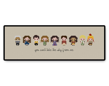 Firefly Bite Size - PDF Cross Stitch Pattern