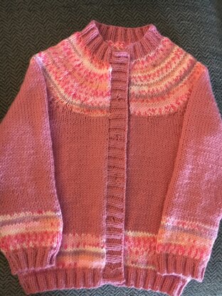 Ada’s Pink Cardi