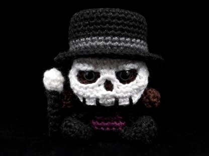 Mini Baron Samedi Crochet Pattern