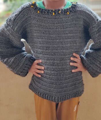 Crochet Pattern - Sidney Sweater