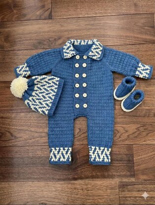 'Fudge' 3 piece romper set