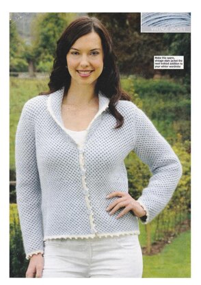 Honeycomb Shawl Cardigan