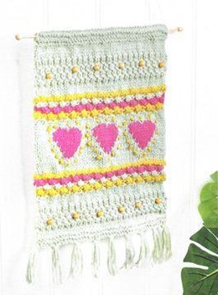 Hearts Wall Hanging